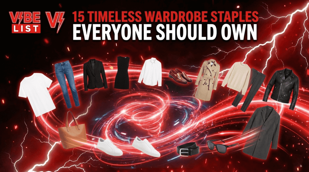 15 Timeless Wardrobe Staples Everyone Should Own