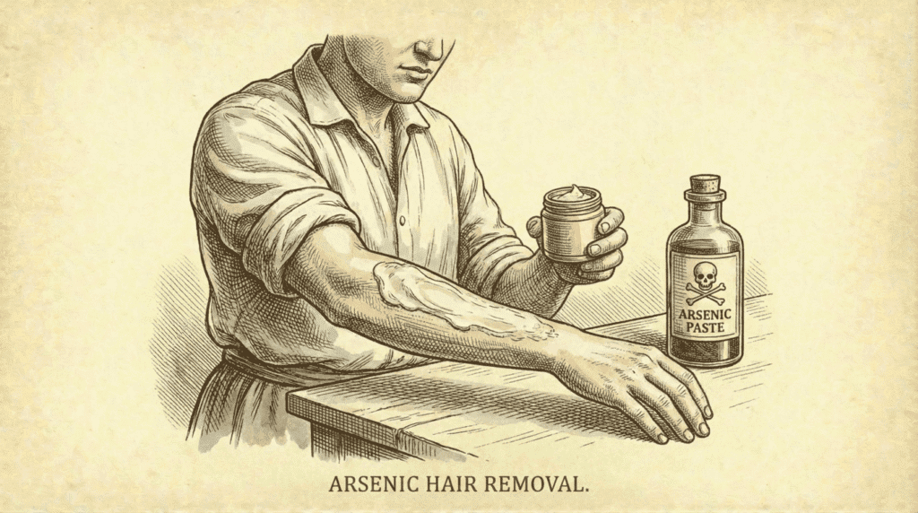 Arsenic-Based Hair Removal (Middle East, Medieval Europe)