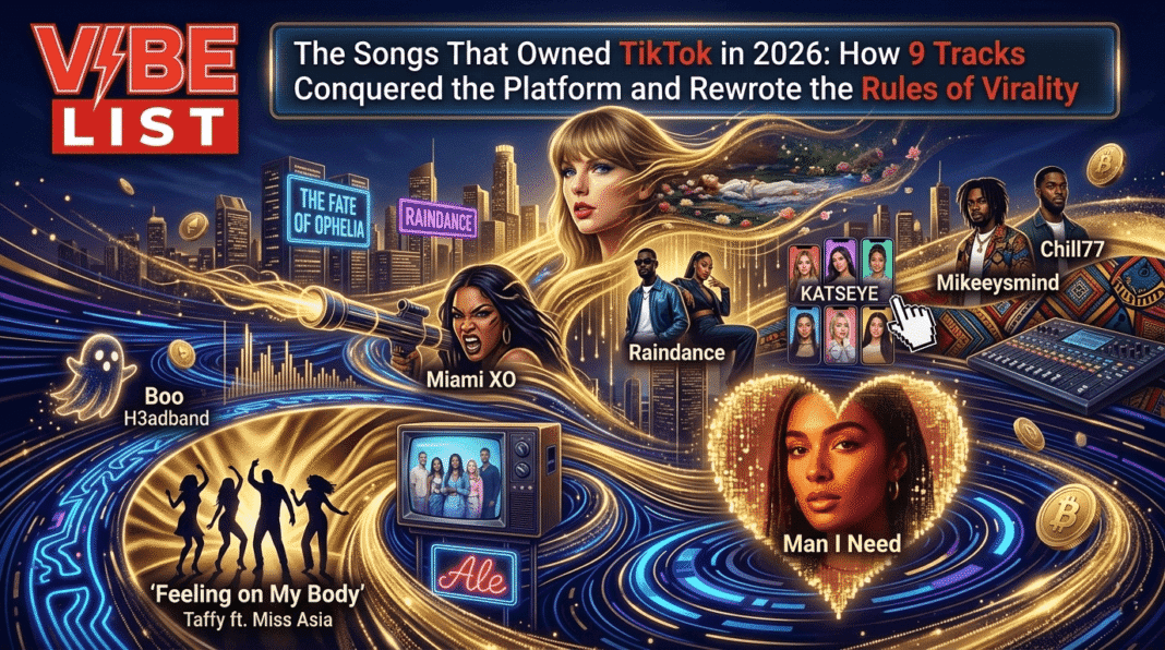 The Songs That Owned TikTok in 2026 - How 9 Tracks Conquered the Platform and Rewrote the Rules of Virality