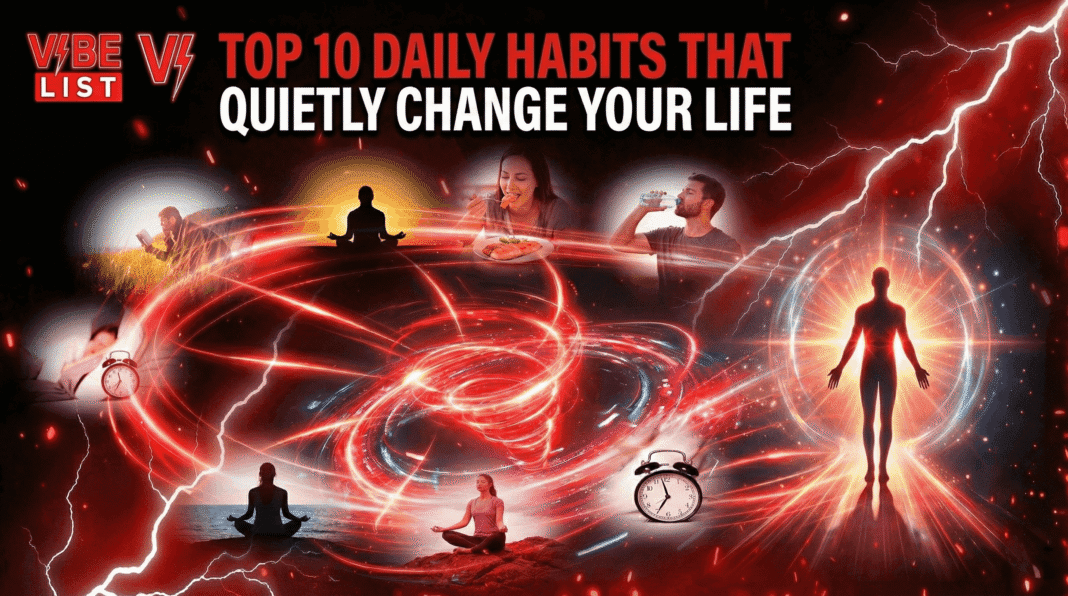 Top 10 Daily Habits That Quietly Change Your Life - Backed by Science, Not Hype