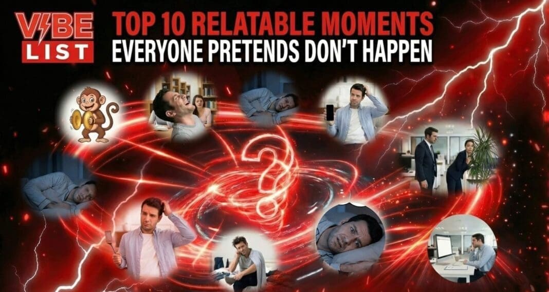 Top 10 Relatable Moments Everyone Pretends Don't Happen