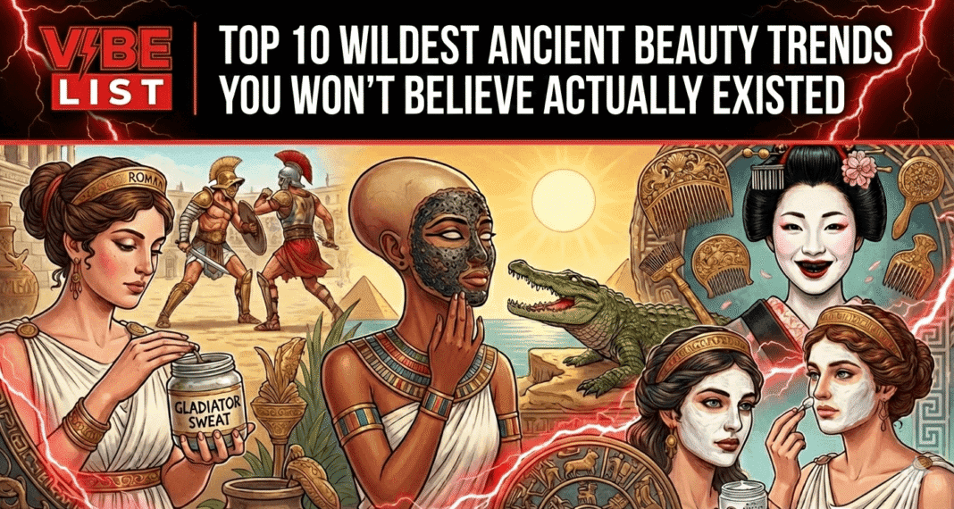 Top 10 Wildest Ancient Beauty Trends You Won't Believe Actually Existed