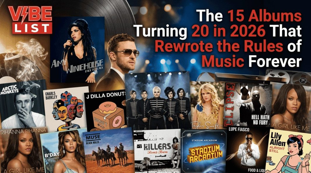 The 15 Albums Turning 20 in 2026 That Rewrote the Rules of Music Forever