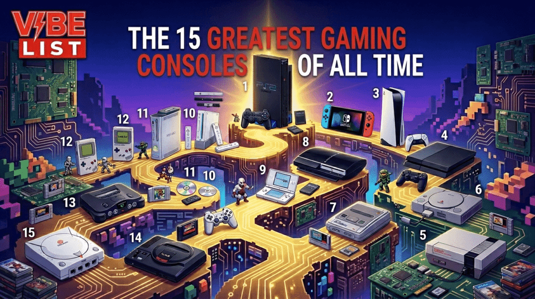 The 15 Greatest Gaming Consoles of All Time - Ranked