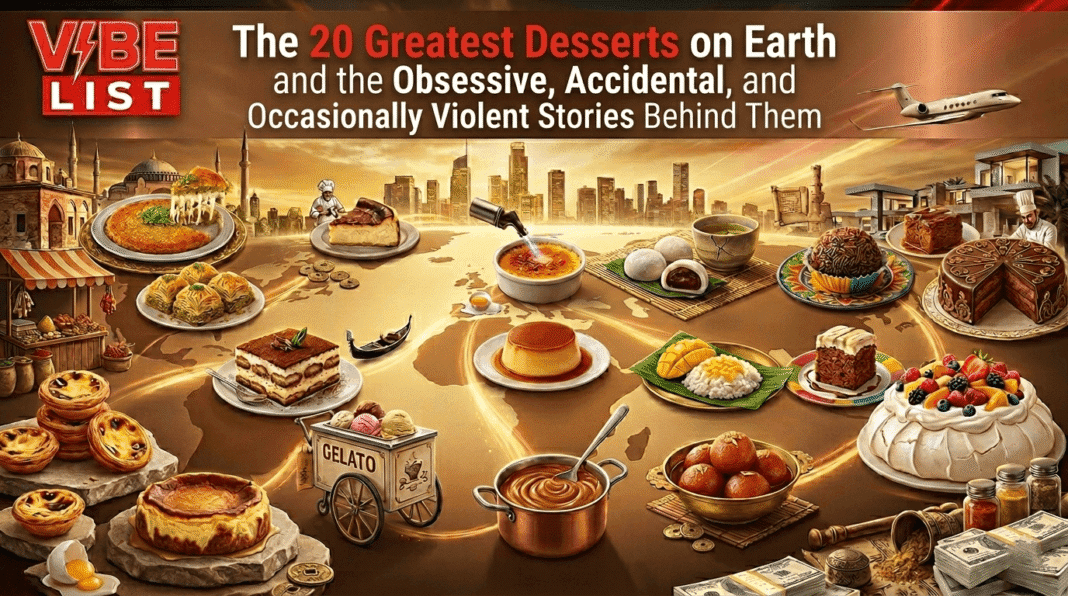 The 20 Greatest Desserts on Earth and the Obsessive, Accidental, and Occasionally Violent Stories Behind Them