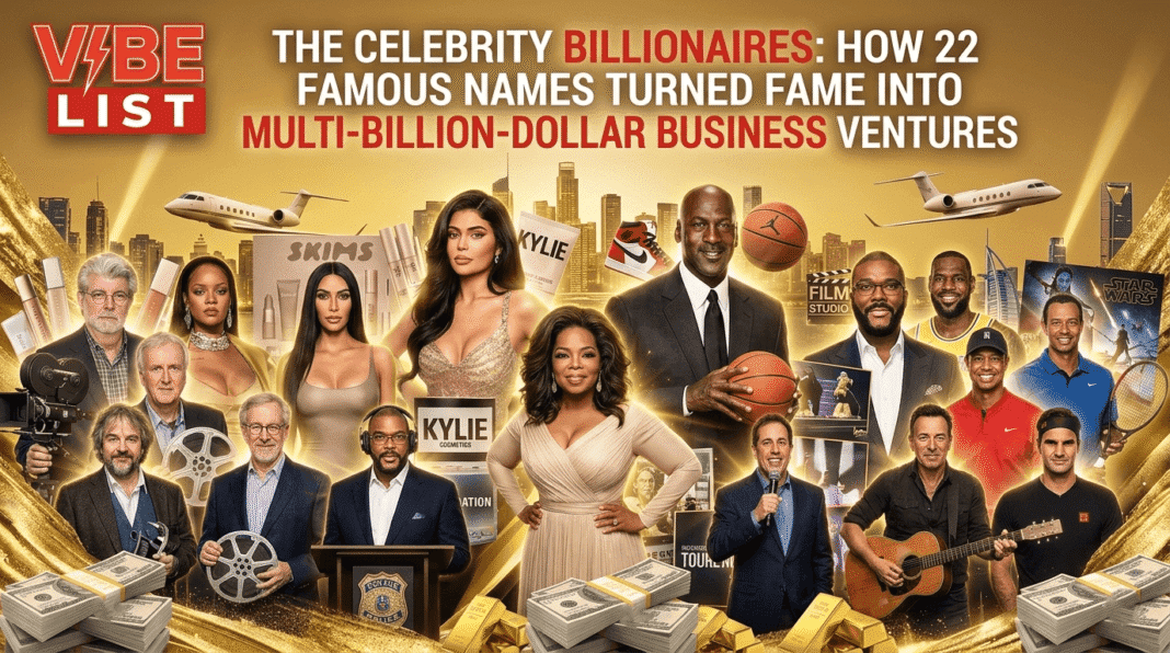 The Celebrity Billionaires - How 22 Famous Names Turned Fame Into Multi-Billion-Dollar Business Ventures