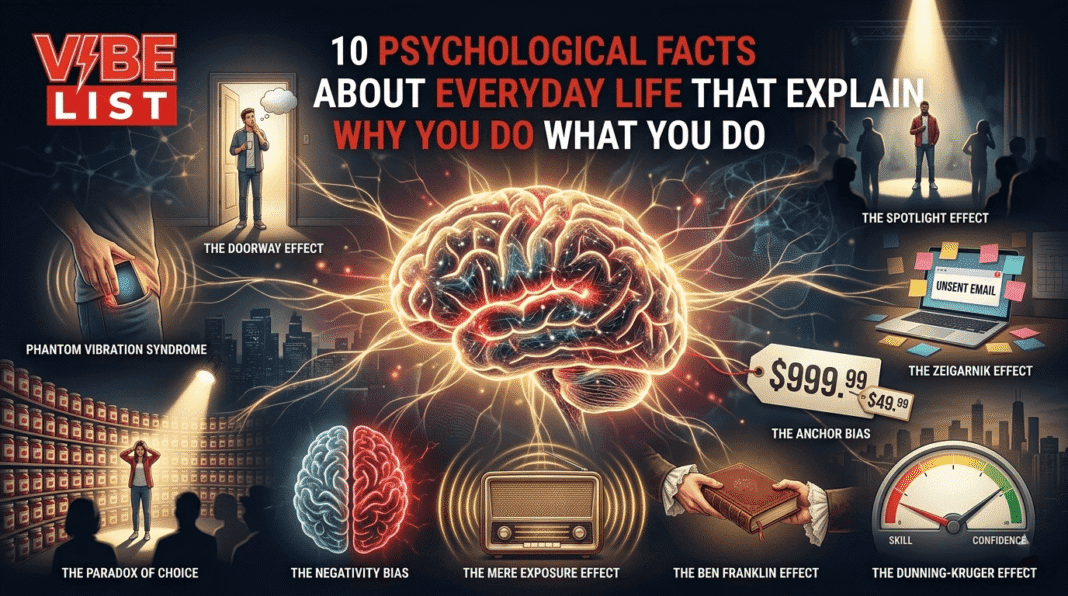 10 Psychological Facts About Everyday Life That Explain Why You Do What You Do