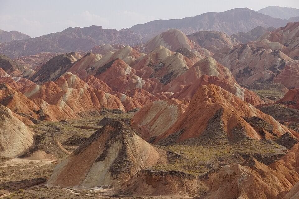 Zhangye Danxia National Geopark, China