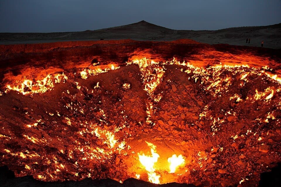Darvaza Gas Crater, Turkmenistan