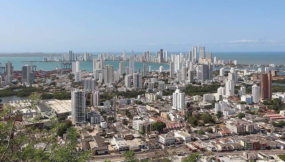 Cartagena's walled city