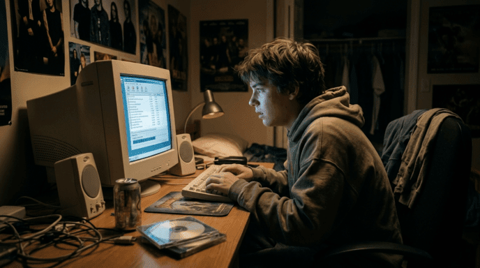 Downloading a Song on LimeWire