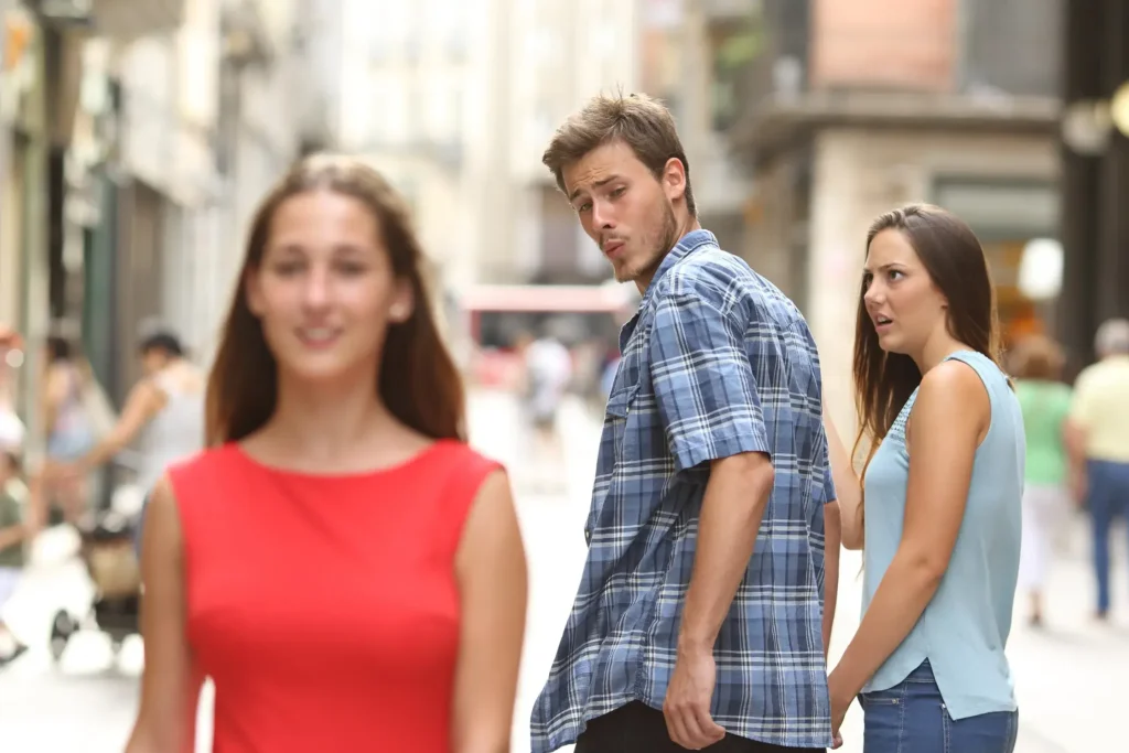 Distracted Boyfriend