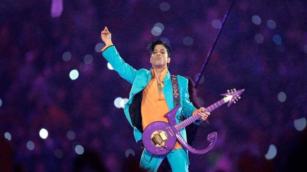 Prince at Super Bowl XLI