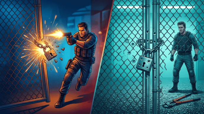 Shooting a Lock Open With One Shot