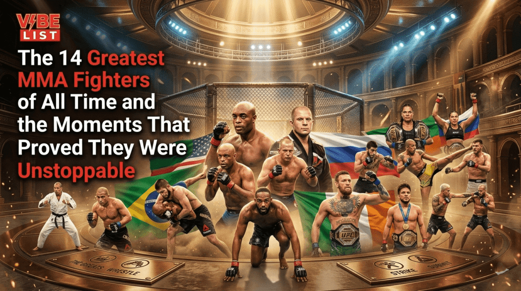 The 14 Greatest MMA Fighters of All Time and the Moments That Proved They Were Unstoppable