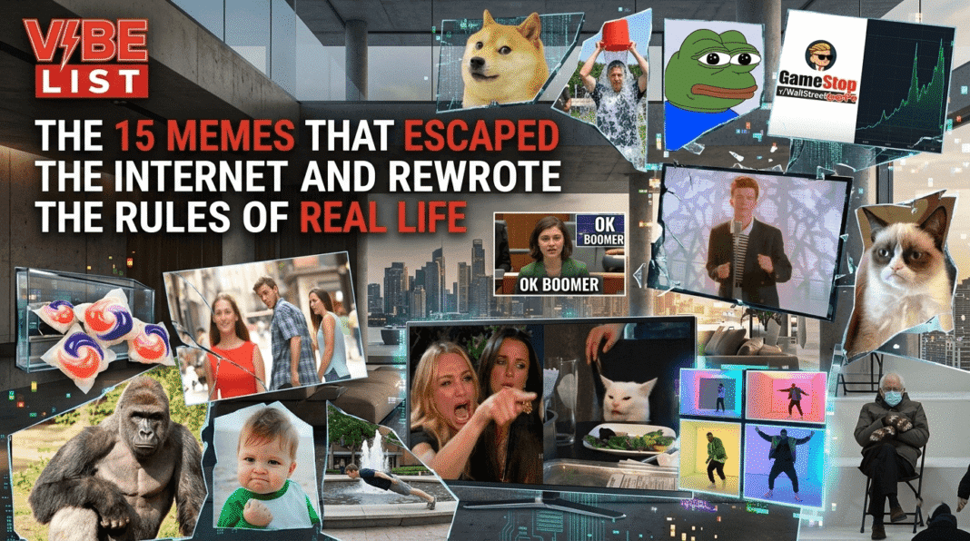 The 15 Memes That Escaped the Internet and Rewrote the Rules of Real Life