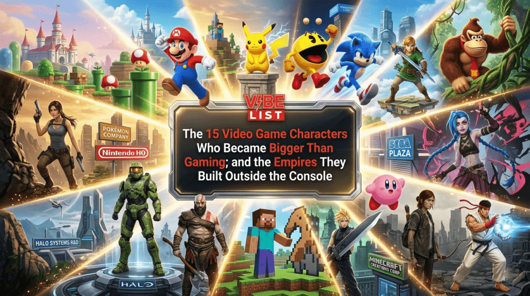 The 15 Video Game Characters Who Became Bigger Than Gaming; and the Empires They Built Outside the Console