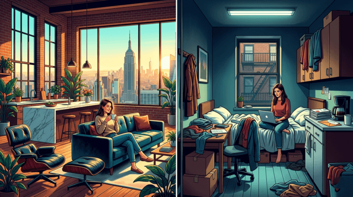 The New York Apartment on a Barista's Salary