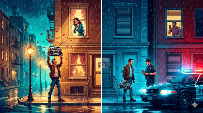 The Romantic Stalker Who Wins the Girl