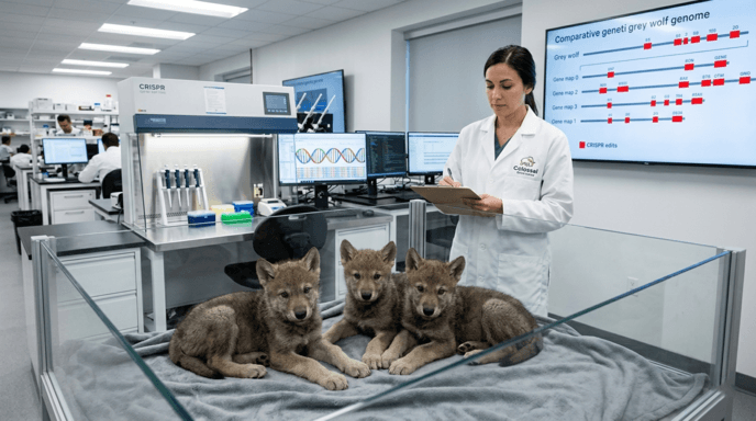 A Company Brought Back the Dire Wolf from Extinction in 2025