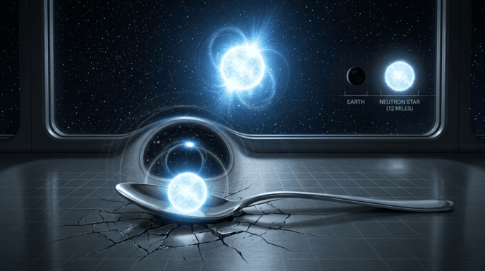 A Teaspoon of Neutron Star Would Weigh 10 Million Tons