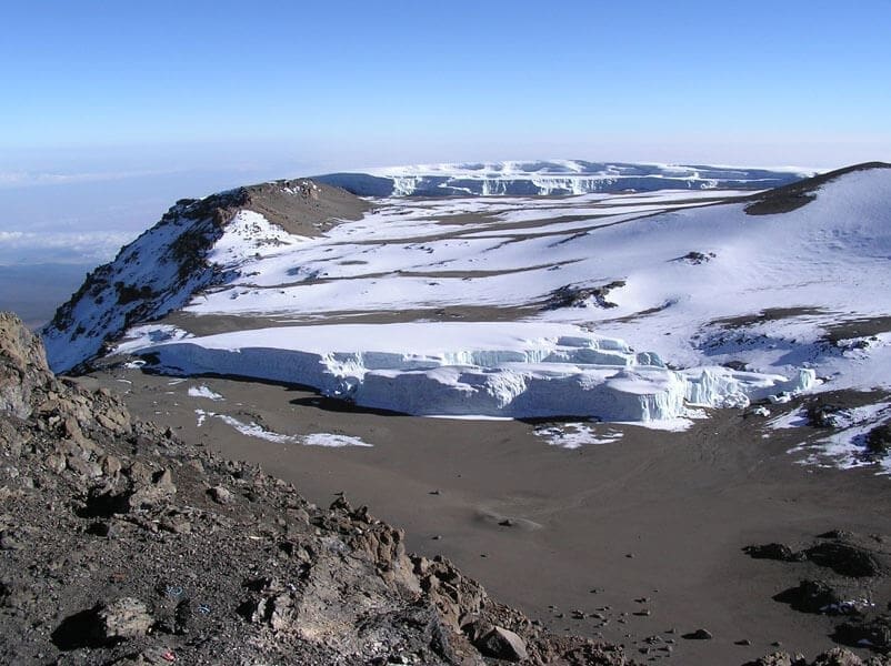 Kilimanjaro's Glacial Summit, Tanzania