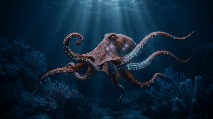 Octopuses Have Three Hearts, Blue Blood, and a Brain in Every Arm