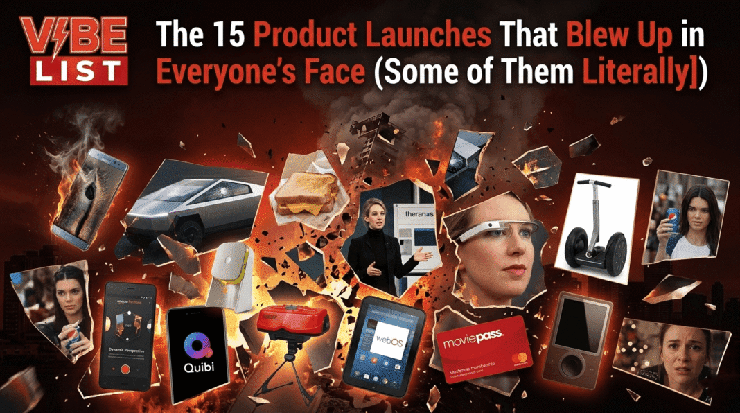 The 15 Product Launches That Blew Up in Everyone's Face