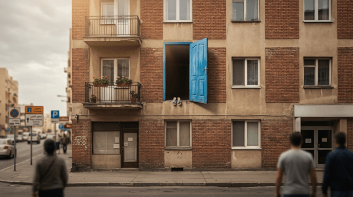 The Balcony Door That Opens Into Thin Air