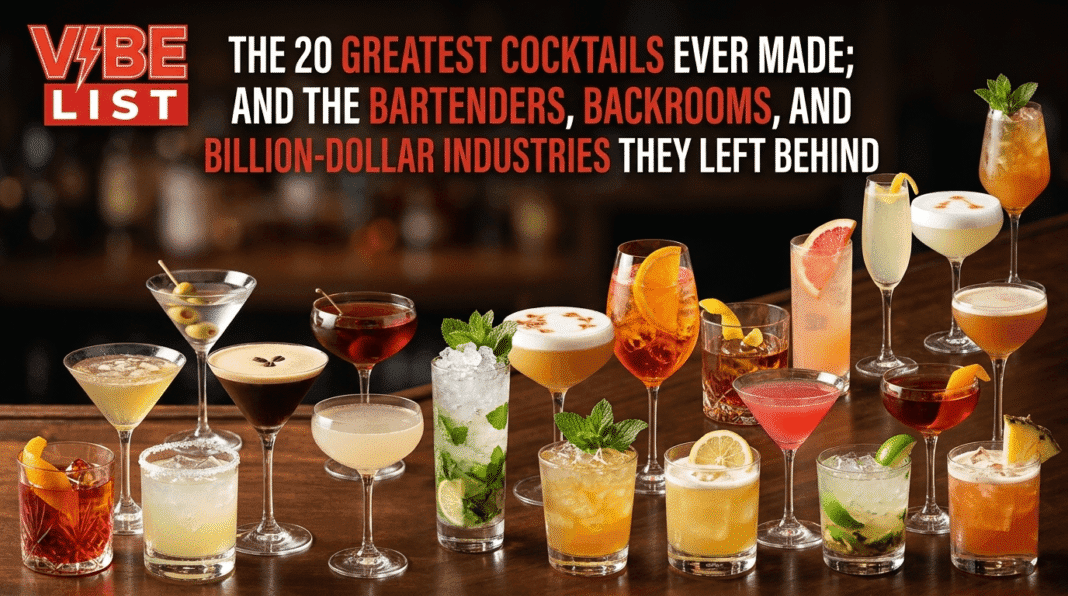 20 Greatest Cocktails of All Time, Ranked (2026)