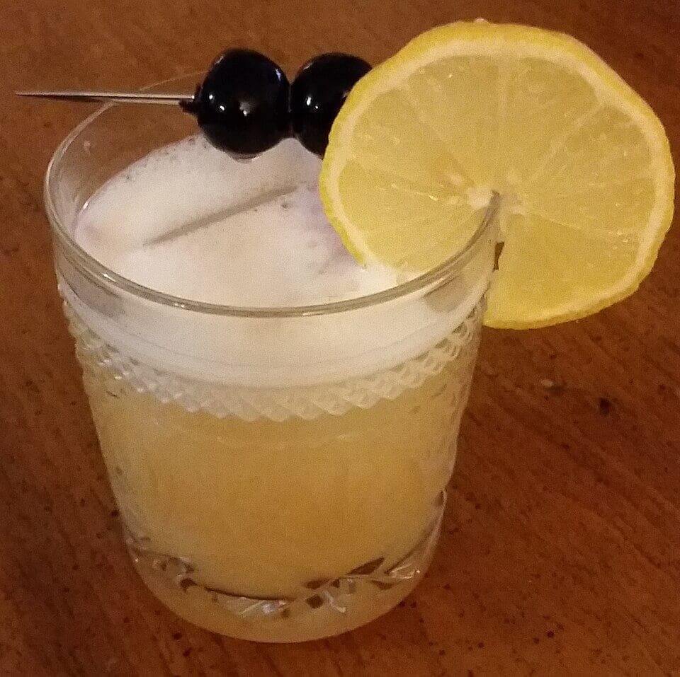 Whiskey Sour Cocktail