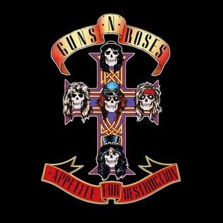 Guns n Roses Appetite for Destruction album cover