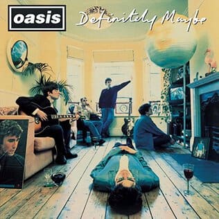 Oasis Definitely Maybe album cover