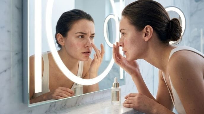 PORE-SHRINKING PRODUCTS