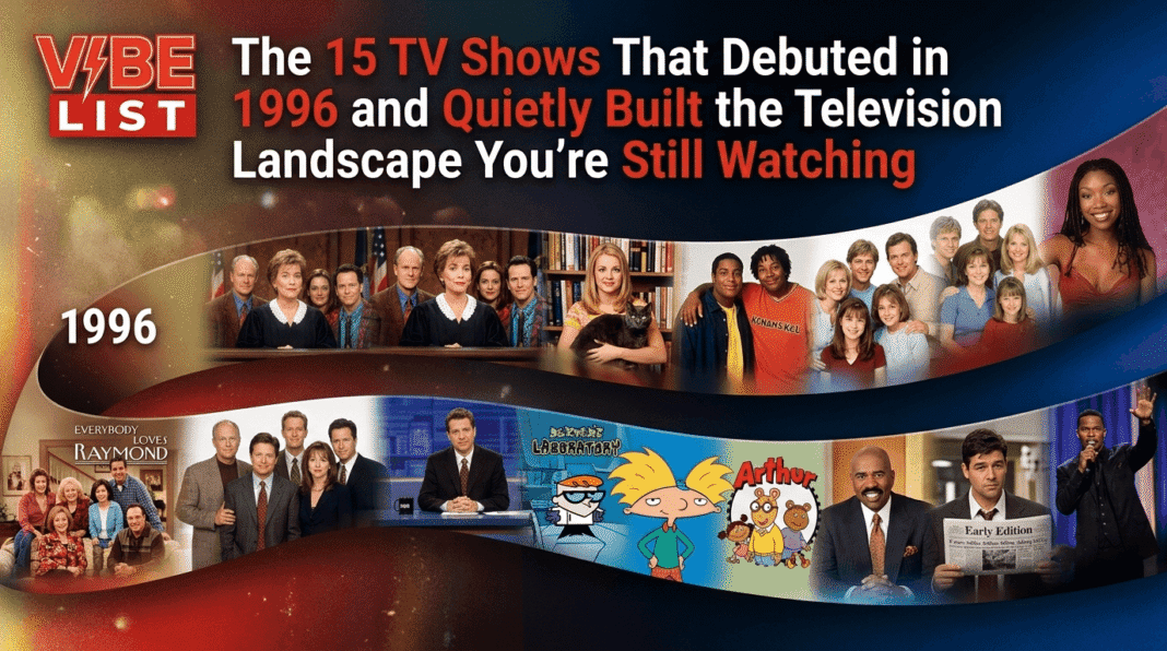 The 15 TV Shows That Debuted in 1996 and Quietly Built the Television Landscape