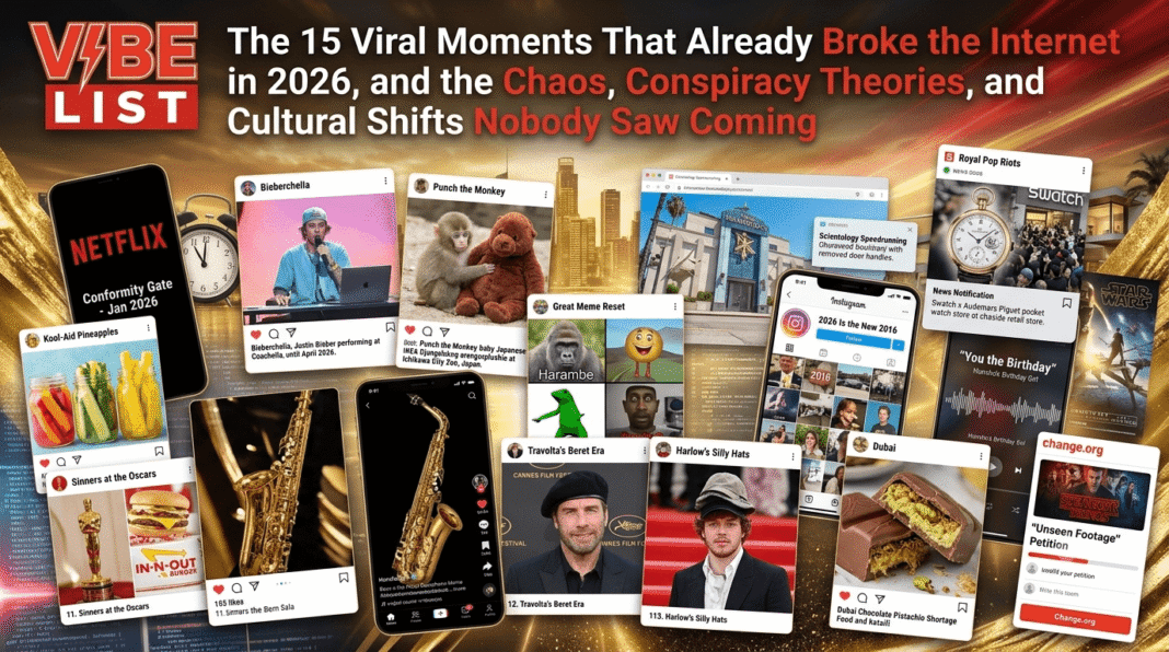 The 15 Viral Moments That Already Broke the Internet in 2026