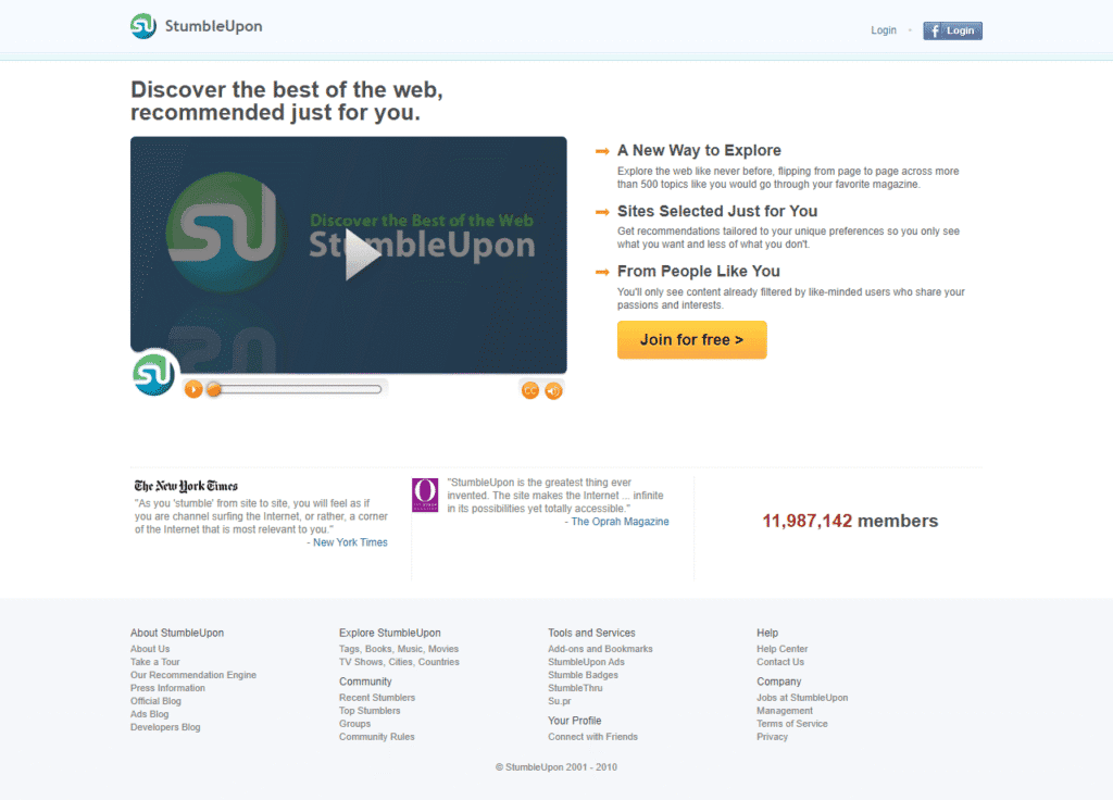 stumbleupon